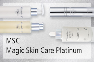 Pflegelinie MSC Magic Skin Care Pltinum